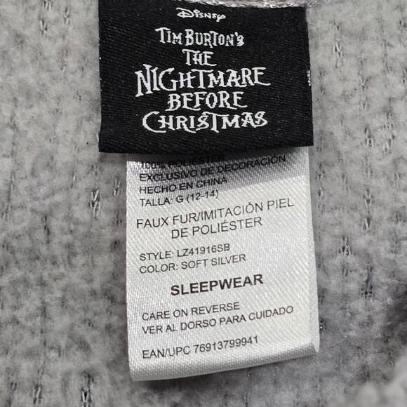 Disney Tim Burton's Nightmare Christmas 2 Piece Pajama Set Soft PJ Top & Pants L - Picture 6 of 12